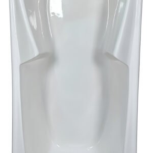 Bañera De Fibra 170×70 Anatómica Reforzada Baño Blanca