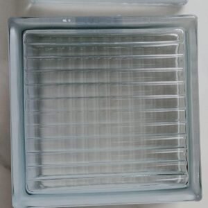 Ladrillos de vidrio 19cm x 19cm x 8cm